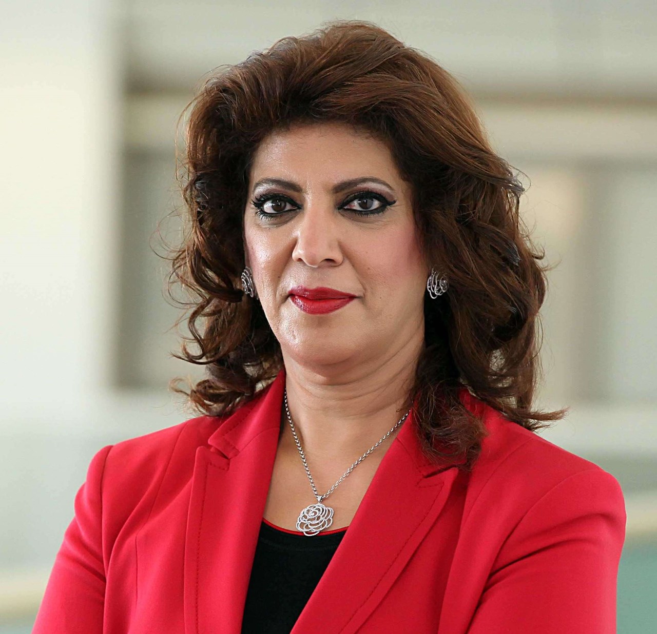 Close up portrait of HE Suzanne Al Anani, DAEP CEO