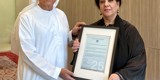 His Highness Sheikh Ahmed Bin Saeed Al Maktoum Honors Her Excellency Eng